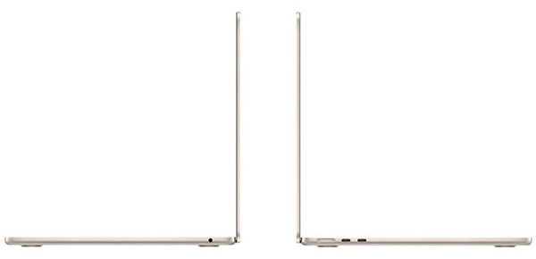 Apple MacBook Air 13 2022 (M2, 8C/10C), 8 ГБ, 512 ГБ SSD, сияющая звезда (Starlight) Z15Z00028