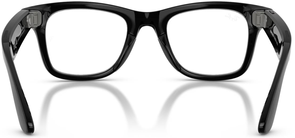 Умные очки Ray-Ban Meta (Gen 2) Wayfarer RW4012 155-53 Size, Shiny Black/Transitions Graph Green (8056262721308)