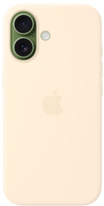 Apple Silicone Case с MagSafe для iPhone 17, ванильный