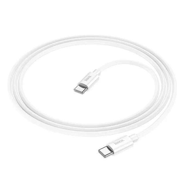 Кабель Hoco X87 Type-C to Type-C, 1м, белый