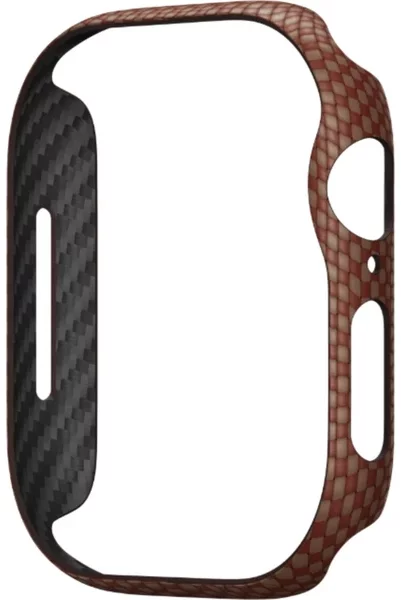 Чехол Pitaka Air Case для Apple Watch Series 10 42mm, коричневый (Sunset) AWB2405