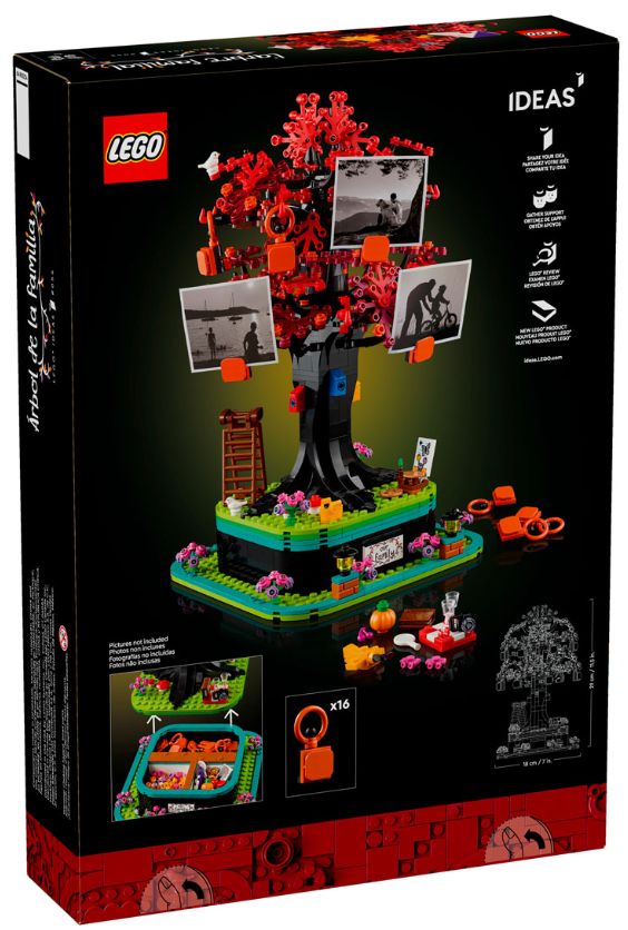 LEGO Ideas 21346 Семейное дерево