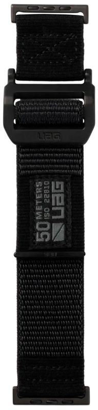 Ремень UAG Active Strap 2022 для Apple Watch 49/45/44/42мм, графит (194004114032)