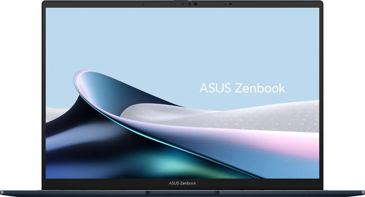 Asus Zenbook 14 OLED UX3405MA-QD992 14" (Intel Core Ultra 9 185H, Intel Arc) 16ГБ, 512ГБ SSD, noOS, синий (90NB11R1-M01SU0)