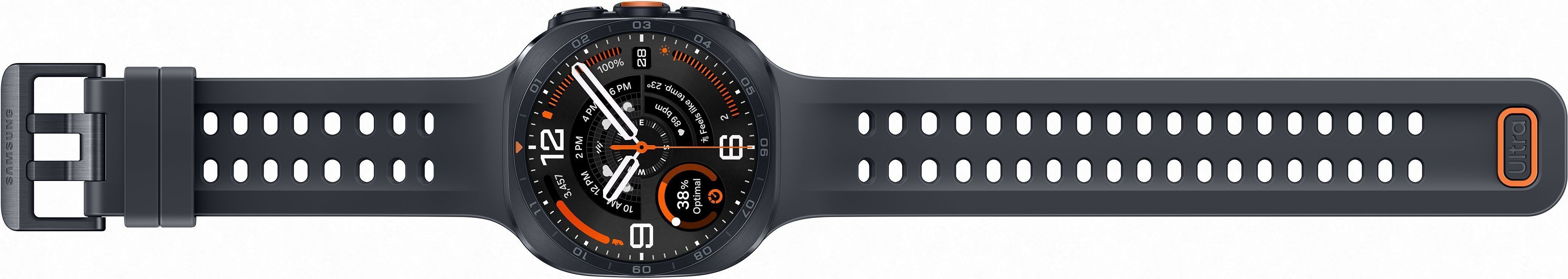 Samsung Galaxy Watch Ultra2 LTE 47 мм, черный титан