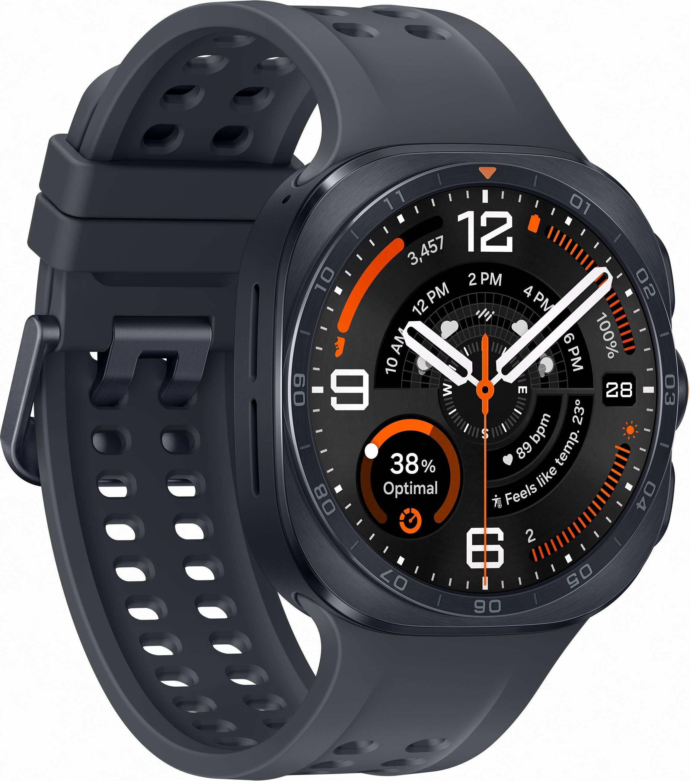 Samsung Galaxy Watch Ultra2 LTE 47 мм, черный титан