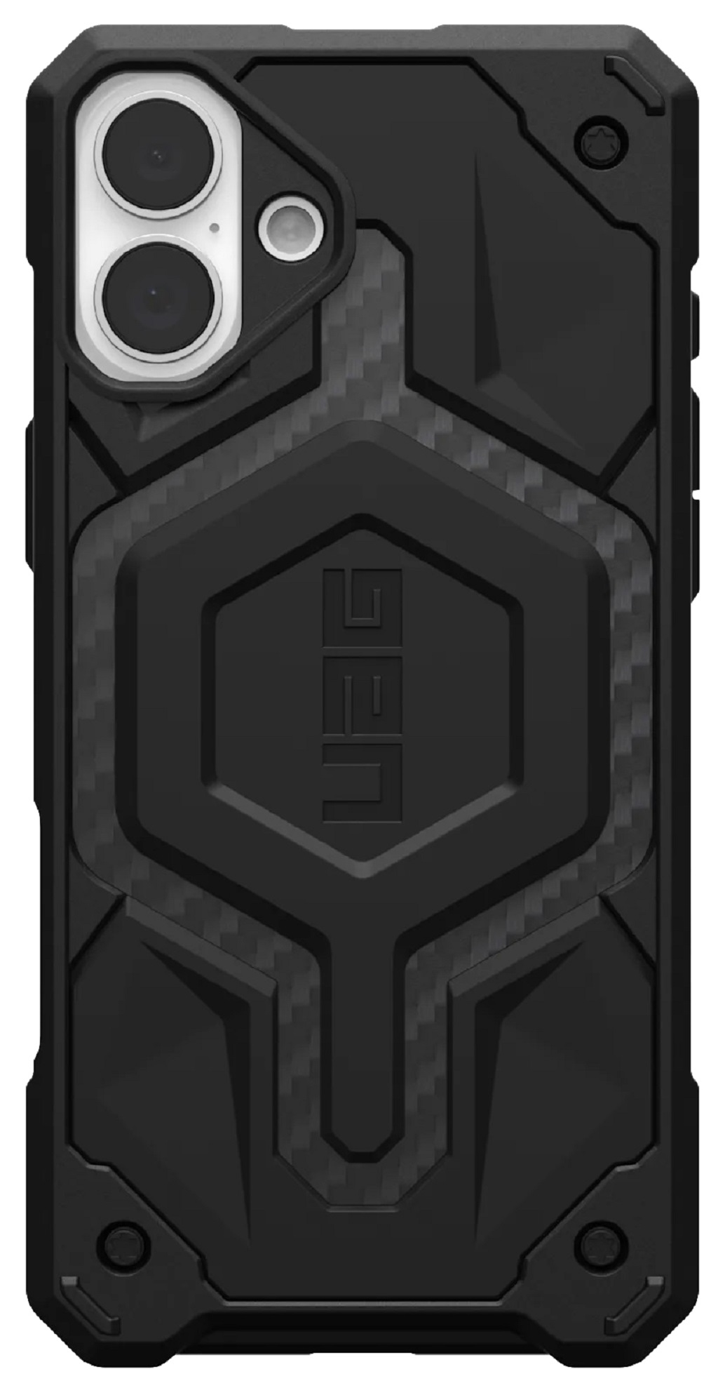 Чехол UAG Monarch Pro c MagSafe для iPhone 16 Plus, цвет карбон (Carbon Fiber) 114455114242