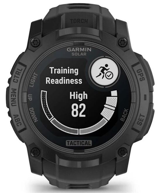 Garmin Instinct 3 50 mm Solar Tactical Edition, Black with Black Silicone (010-02935-90) HK