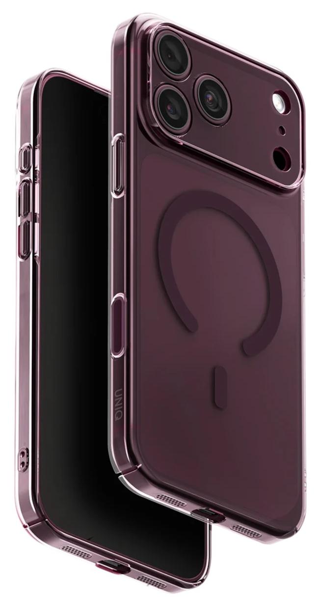 Чехол Uniq AirSuit с MagSafe для iPhone 18 Pro Max, бургунди (IP6.9P(2026)-ASMGBRG)