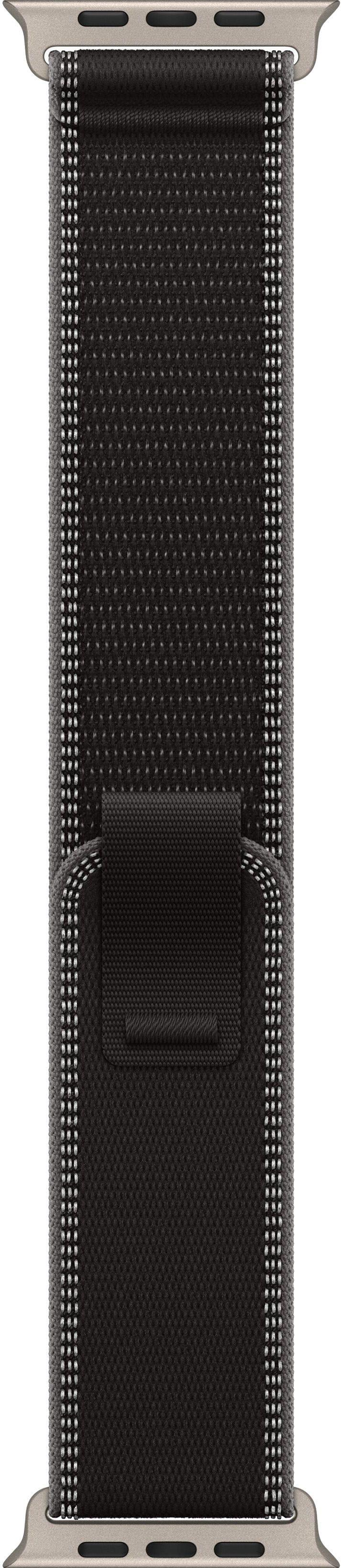 Apple Watch Ultra 3 (2025) 49mm Natural Titanium Case with Black/Charcoal Trail Loop (M/L)