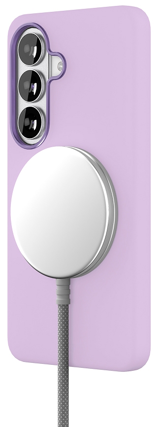 Чехол защитный VLP Aster Pro Case с MagSafe для Samsung Galaxy S26, лавандовый (10524213)