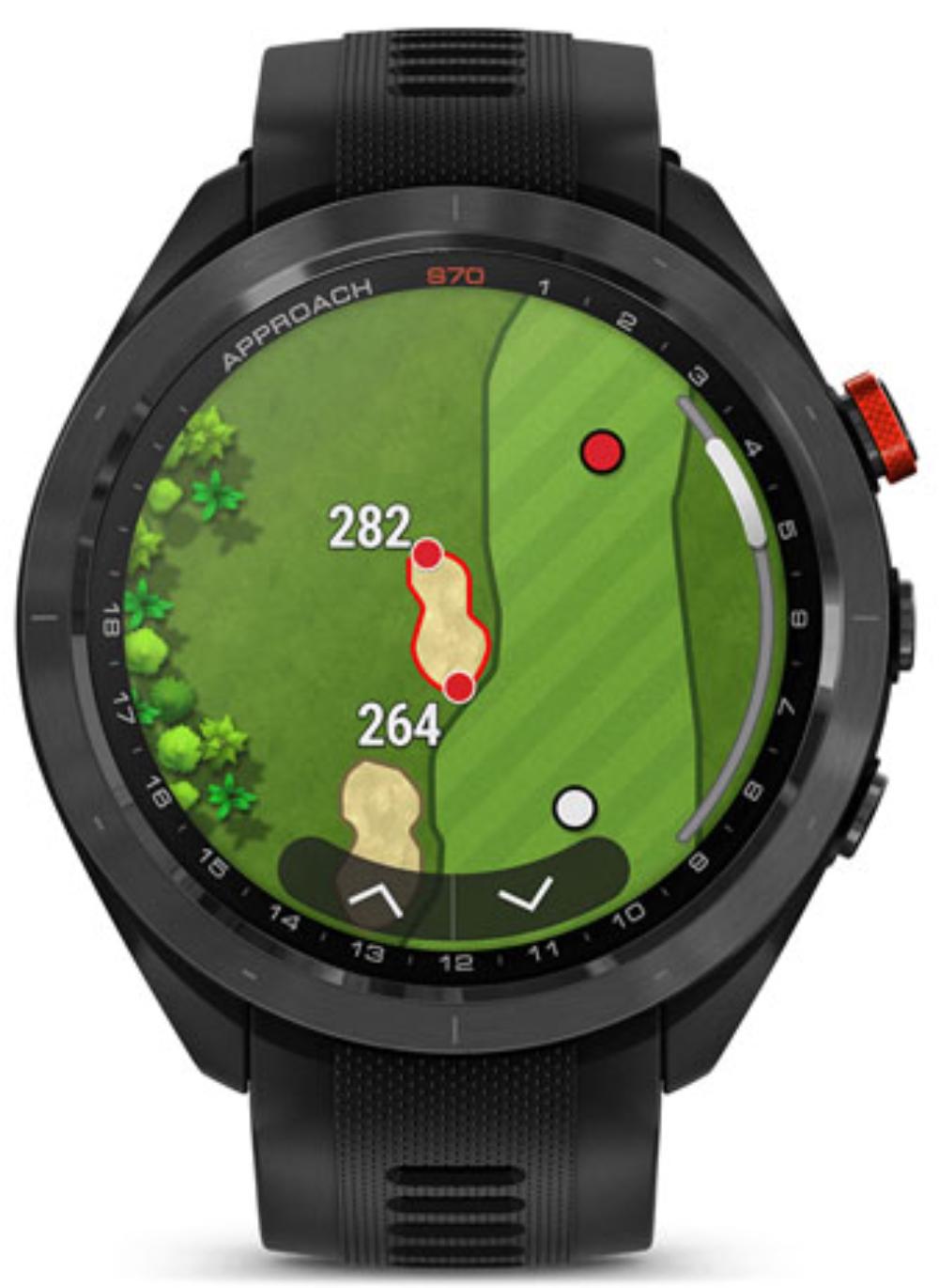 Смарт-часы Garmin Approach S70 47mm, Black (010-02746-52 HK)