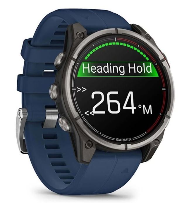 Garmin Quatix 8 47mm AMOLED Sapphire, Black (010-02904-50)