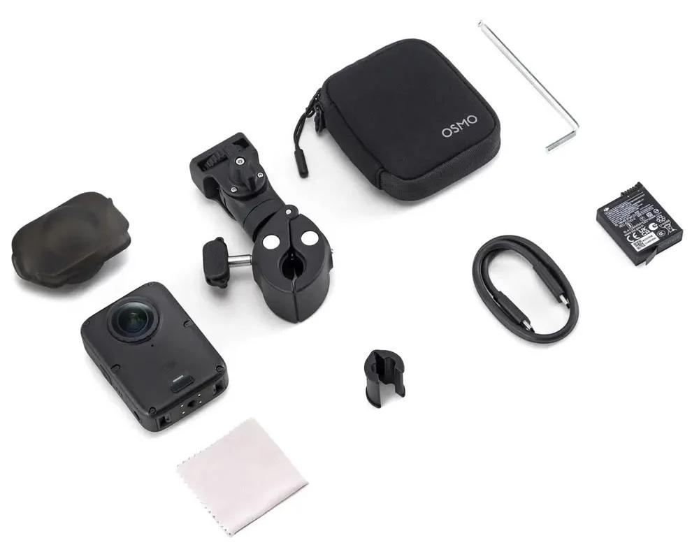 Экшн-камера DJI Osmo 360 2 Limitless Riding Combo, черный