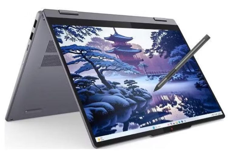 Lenovo IdeaPad 5 2-in-1 14IAL10 (Intel Core Ultra 7 255U, Intel UHD Graphics) 16ГБ, 512ГБ SSD, Windows 11 Home, серый (83KR001TUS)