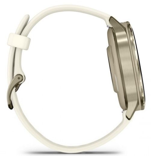 Garmin Venu 4 41mm Lunar Gold with Bone Silicone Band (010-03013-00)
