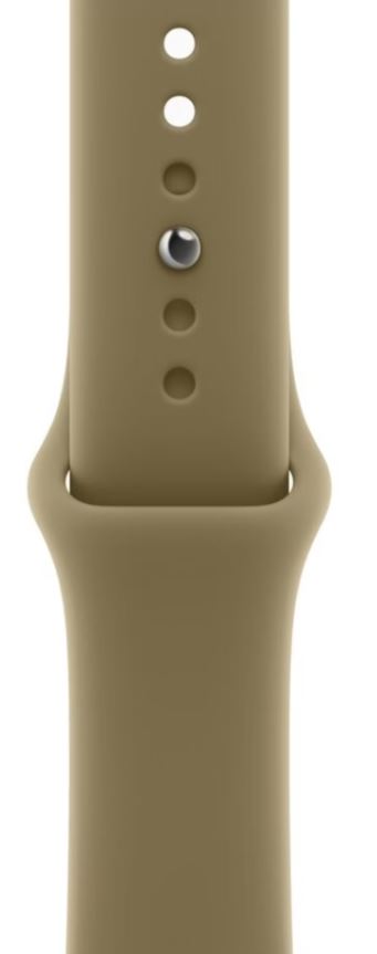 Apple Watch Series 12 42mm Dark Bronze Aluminum Case with Sport Band Olive