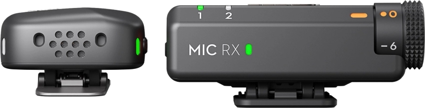Беспроводной микрофон DJI Mic Mini (2 TX + 1 RX + Charging case), черный