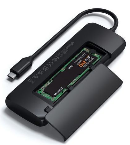Адаптер Satechi USB-C Hybrid Multiport Adapter