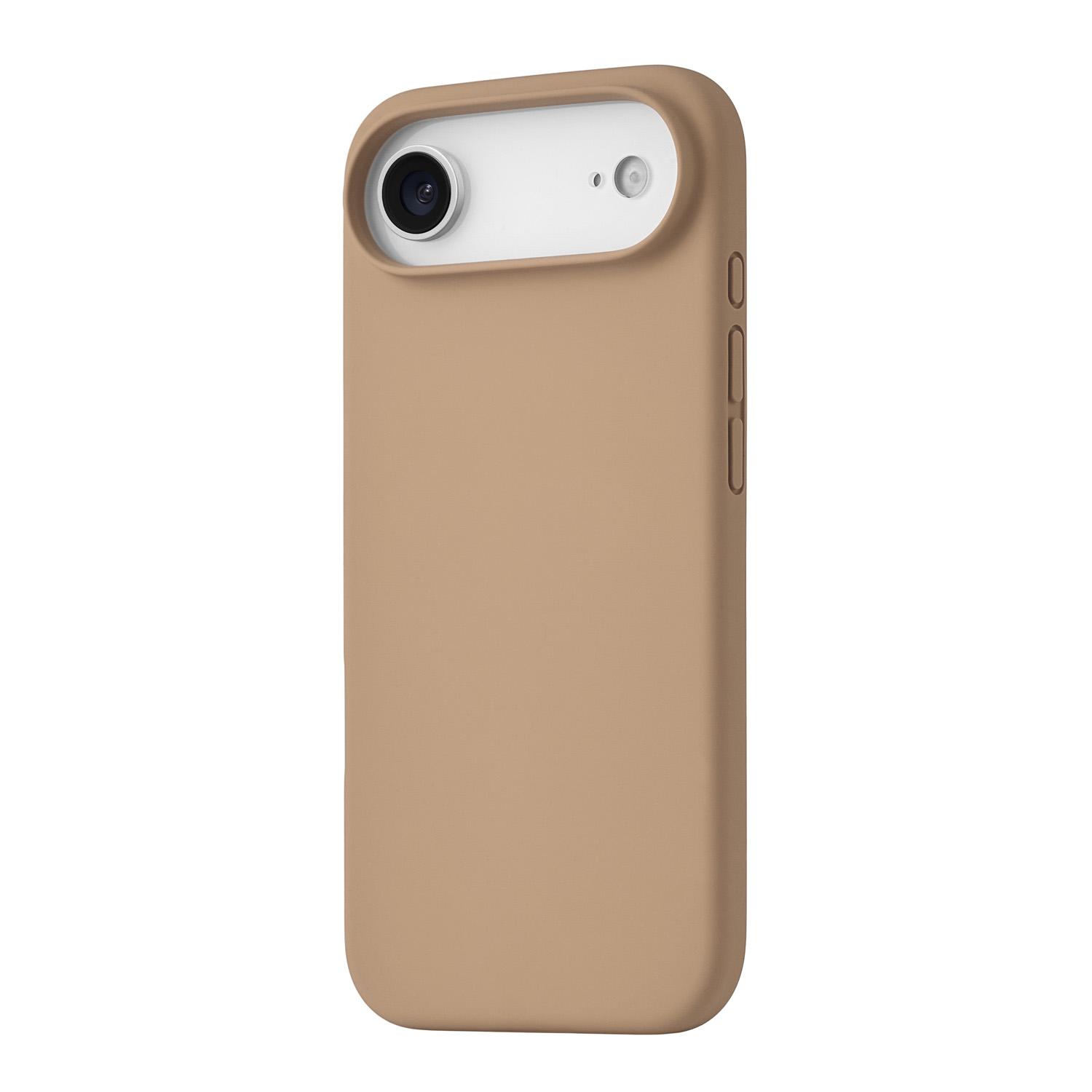 Чехол uBear Touch Mag Case с MagSafe для iPhone Air (силикон, софт-тач), латте (CS551LT66ATH-I25M)