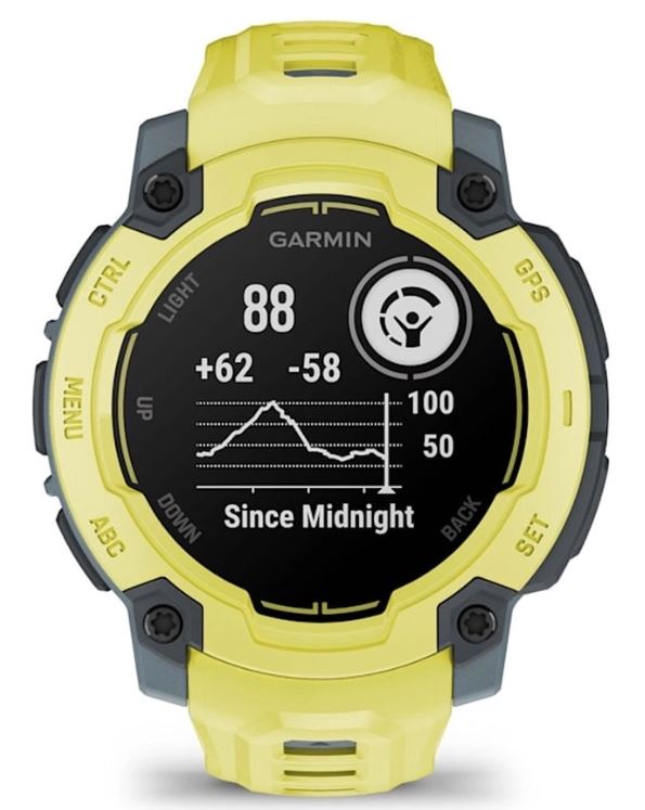Garmin Instinct E 45 mm, Electric Lime with Electric Lime Silicone (010-02933-23) HK