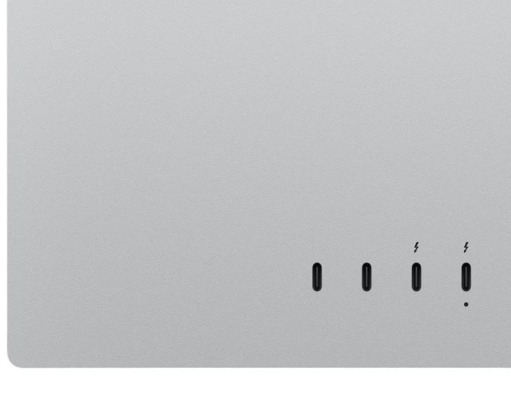 Apple Studio Display 27" Standard T&H-Stand, серебристый (MFEW4)