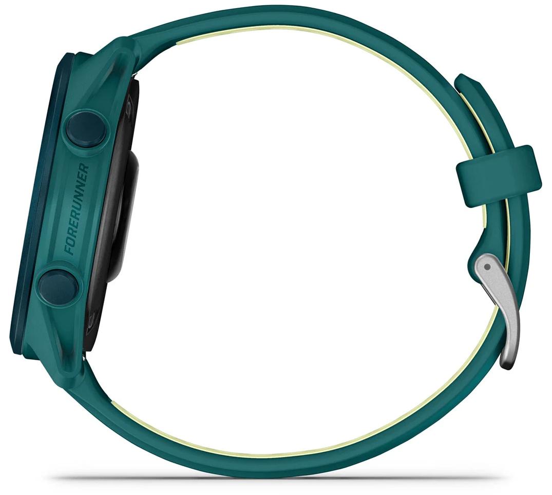 Смарт-часы Garmin Forerunner 170 Music, бирюзовый и бирюзово-лимонный ремешок (010-03920-12)