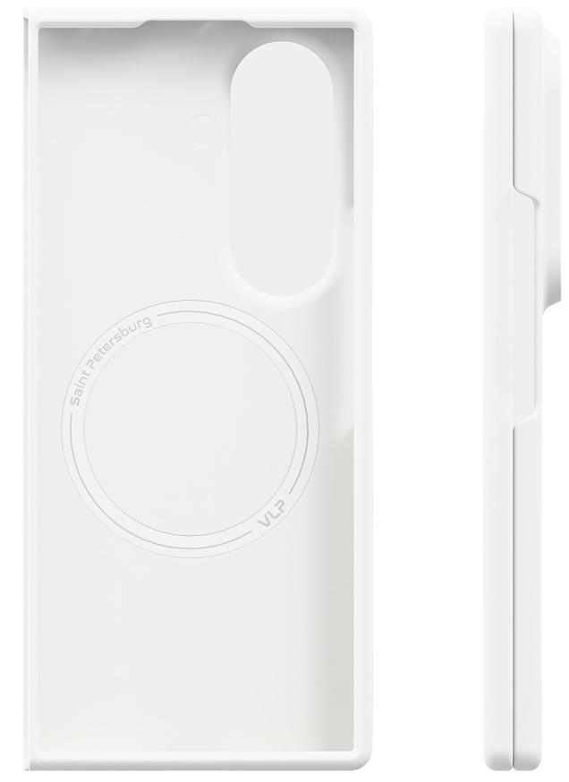 Чехол VLP Flex Case MagSafe для Samsung Galaxy Z Fold 8 Ultra, молочный (10514022)
