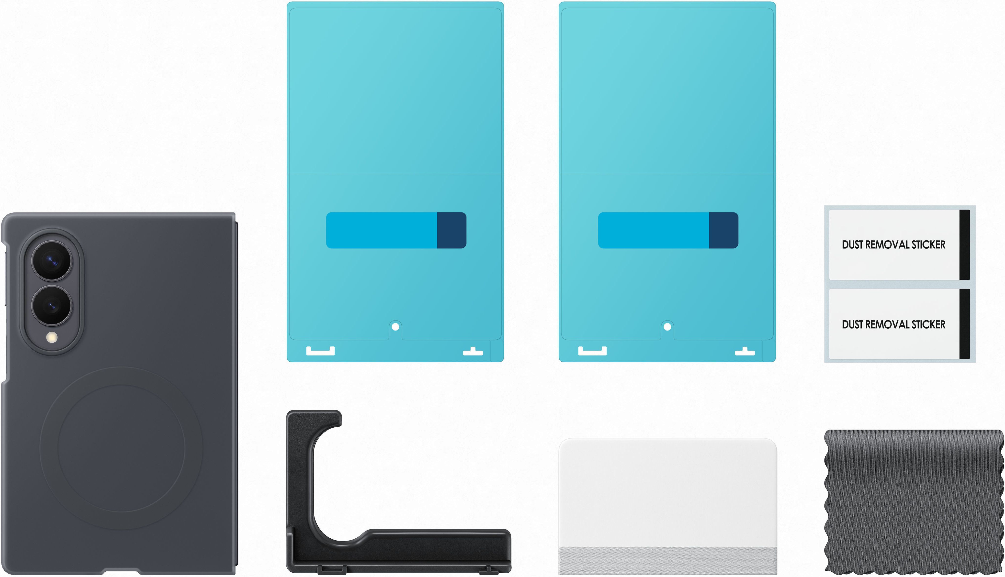 Samsung Silicone Magnet Case Galaxy Z Fold8, графитовый