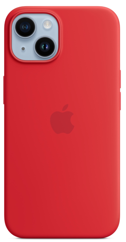 Силиконовый чехол MagSafe для iPhone 14 - (PRODUCT)RED (MPRW3ZM/A)