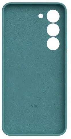 Чехол защитный VLP Liquid Silicone Case для Samsung Galaxy S23, зеленый