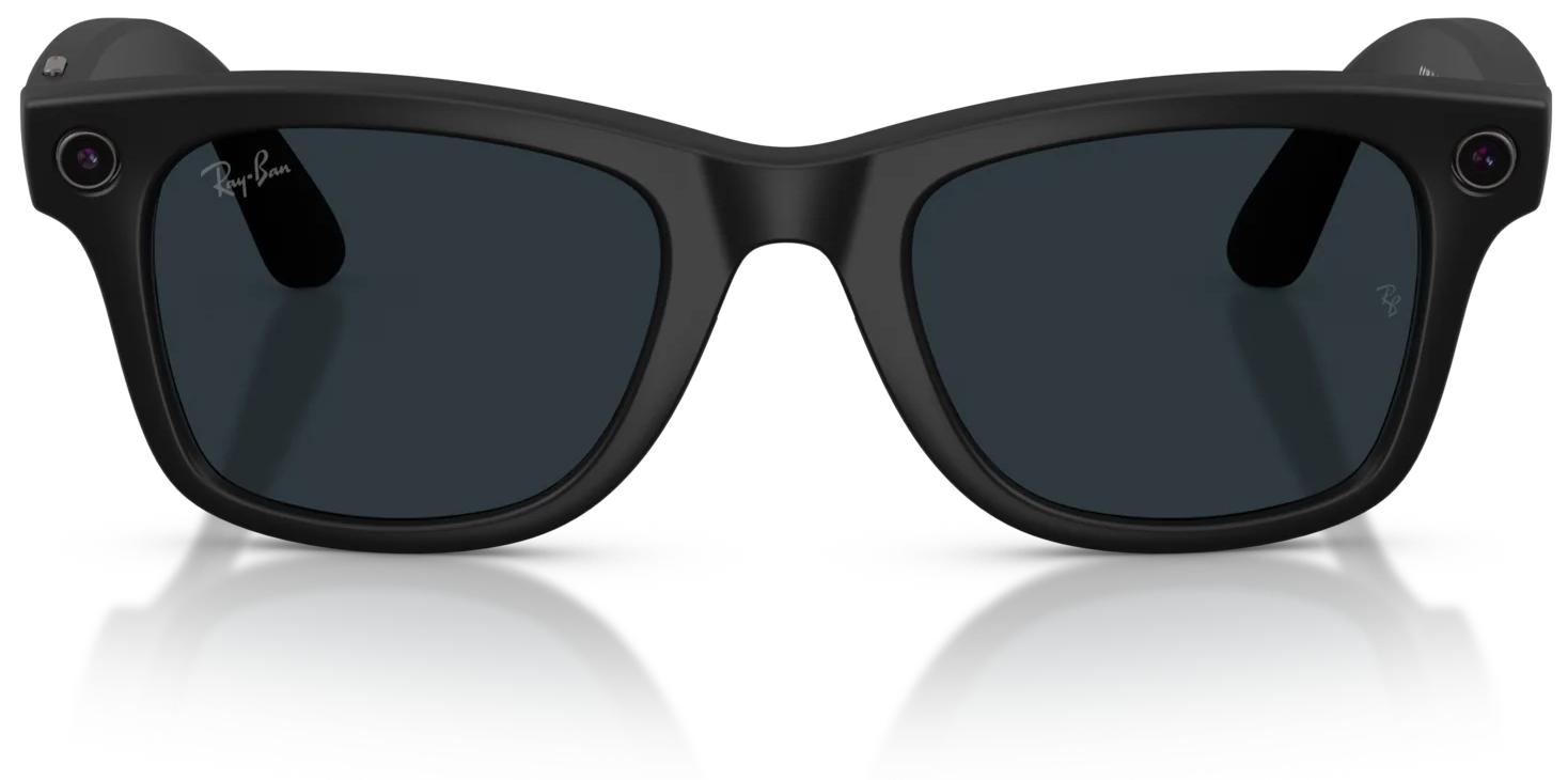 Умные очки Ray-Ban Meta (Gen 2) Wayfarer RW4012 155-53 Size, Matte Black/Transitions Gray (8056262721384)
