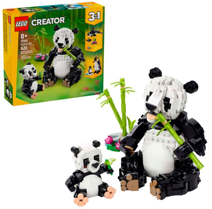 LEGO Creator 31165 Дикие животные: семья панд