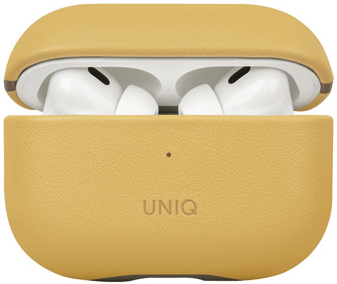 Чехол Uniq Lyden DS для AirPods Pro 2, Canary Yellow/Flint Grey (AIRPODSPRO2-LDSCYELFGRY)