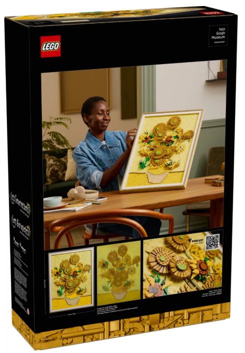 LEGO Art 31215 Винсент ван Гог: Подсолнухи