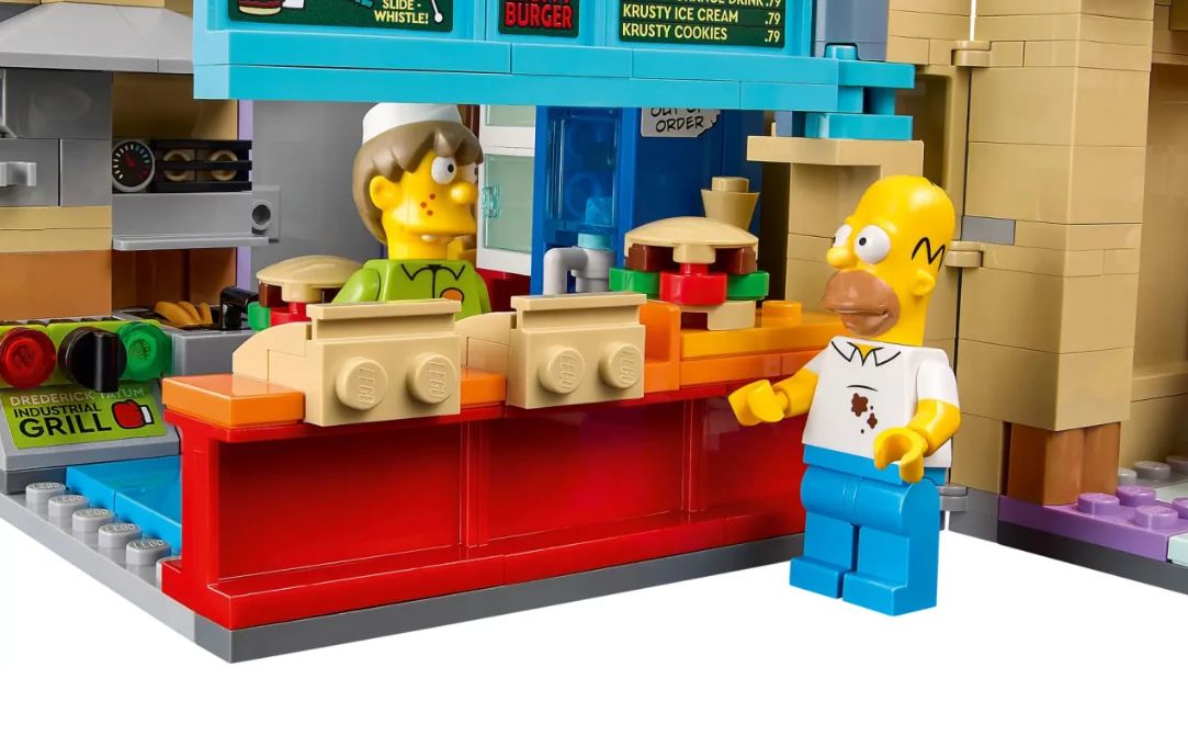 LEGO Icons 10352 Симпсоны: Красти Бургер