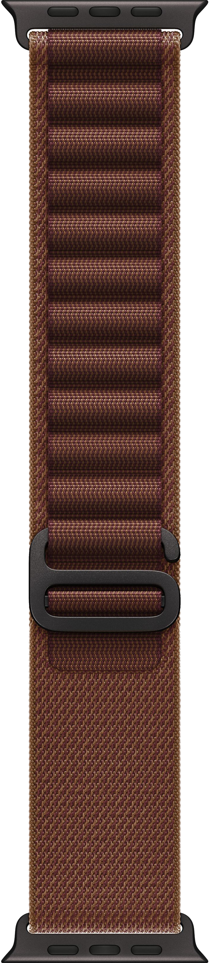 Apple Watch Ultra 4 (2026) 49mm Black Titanium Case with Burgundy Alpine Loop Large