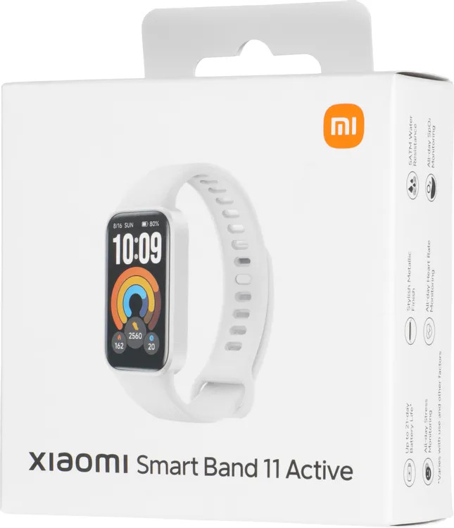 Xiaomi Smart Band 11 Active, белый