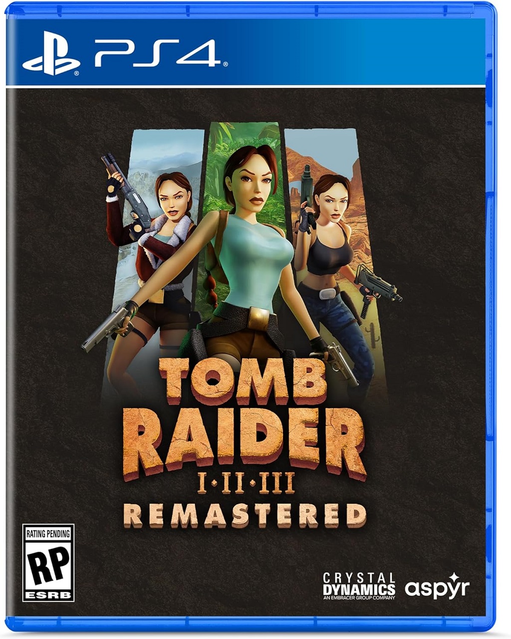 Игра Tomb Raider I-III Remastered Starring Lara Croft для PS4