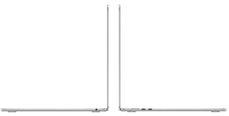 Apple MacBook Air 15 (M5, 10C/10C, 2026), 16 ГБ, 512 ГБ SSD, Silver (Z1LQ001DX)