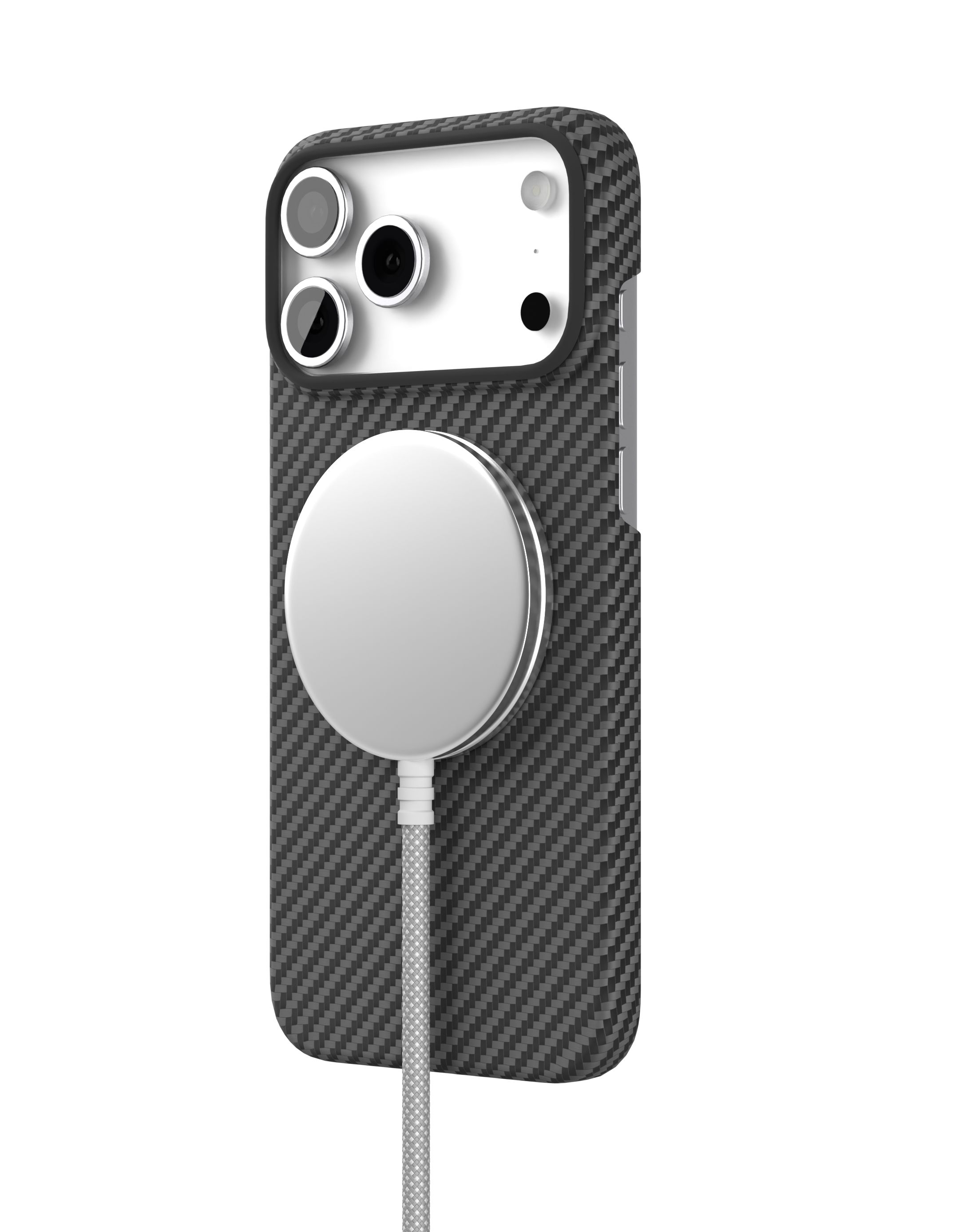 Чехол VLP Kevlar Case с MagSafe для iPhone 17 Pro, черный (1058070)