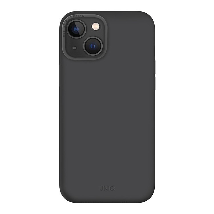 Чехол Uniq Lino Hue с MagSafe для iPhone 14 Plus, серый (IP6.7M(2022)-LINOHMGRY)