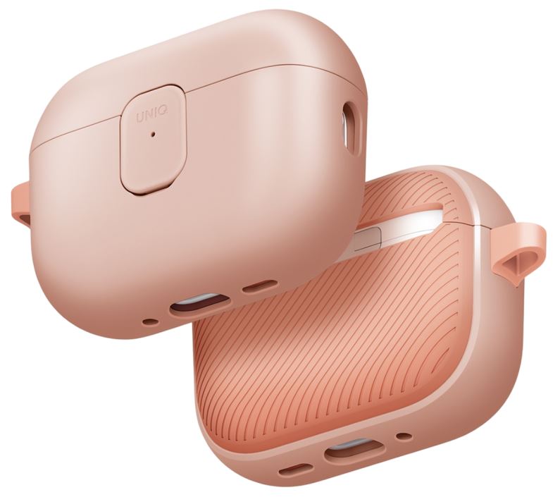 Uniq Clyde Lock case для AirPods Pro 3, Light Pink/Crepe Pink