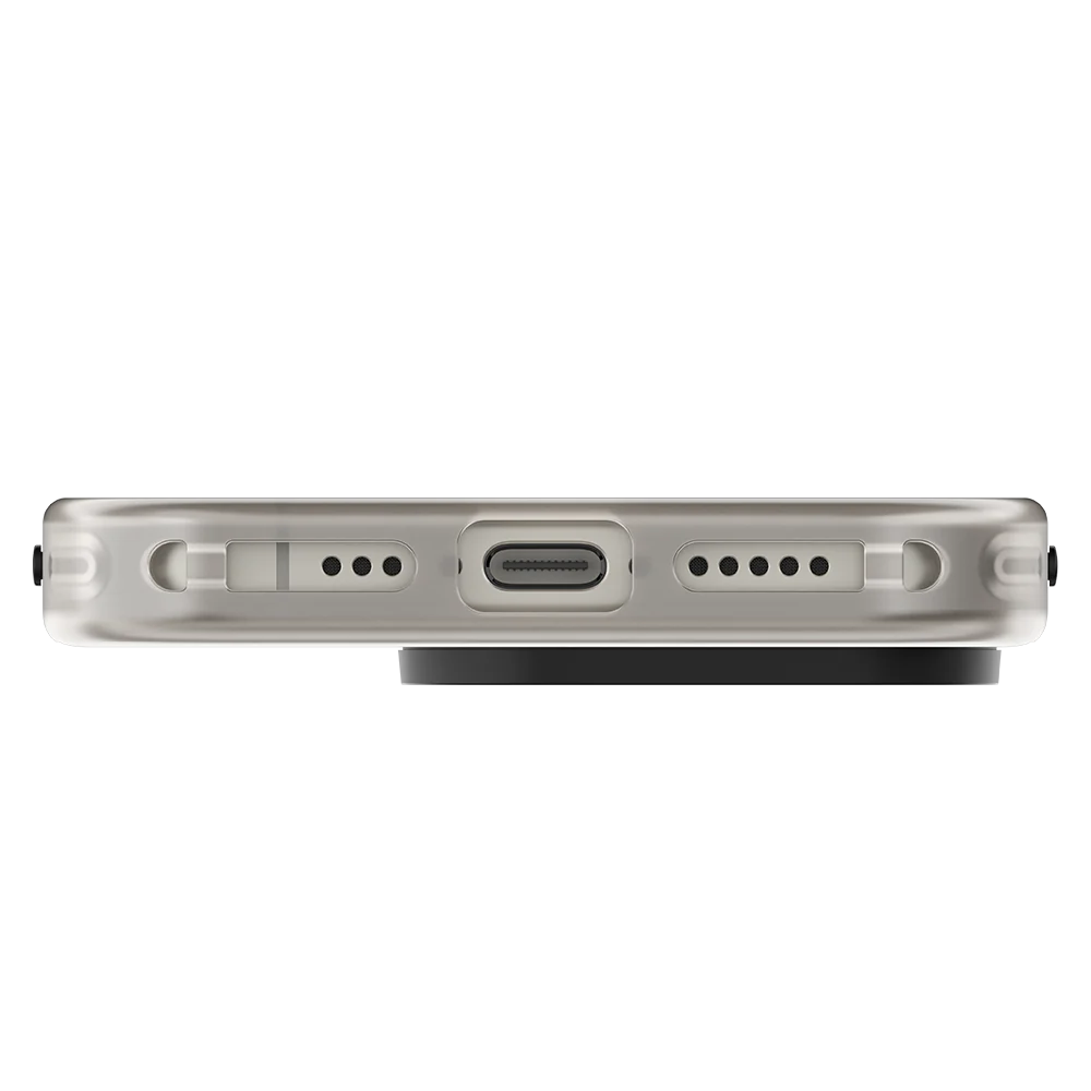 Чехол силиконовый Benks Lucid Armor Case с MagSafe для iPhone 16 Pro, серый (C.K.PC.AP.GR.0065)