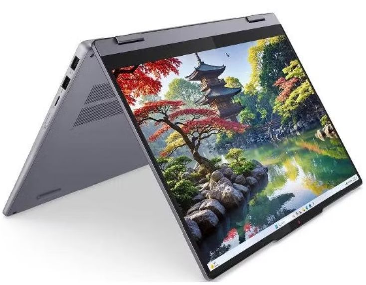 Lenovo IdeaPad 5 2-in-1 14IAL10 (Intel Core Ultra 7 255U, Intel UHD Graphics) 16ГБ, 512ГБ SSD, Windows 11 Home, серый (83KR001TUS)