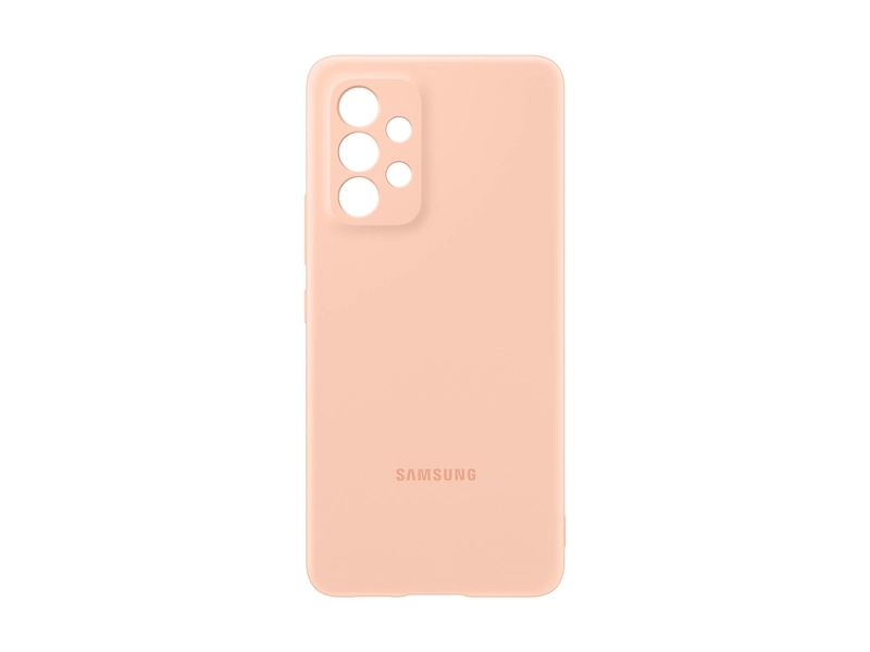 Чехол Samsung для Galaxy A53 Silicone Cover EF-PA536TPEGRU, персиковый