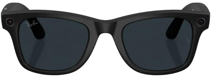 Умные очки Ray-Ban Meta (Gen 2) Wayfarer S50 (M), Matte Black/Transitions Grey (601S1Z50)