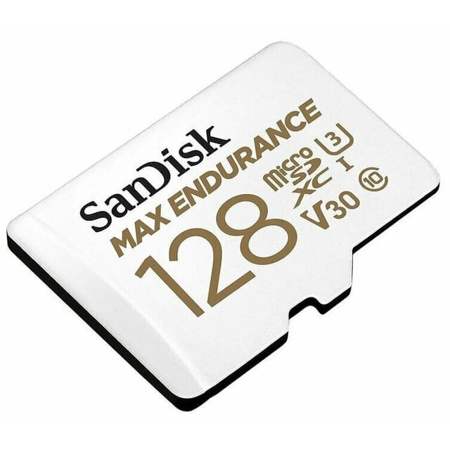 SanDisk MAX Endurance microSDXC 128 ГБ class 10 UHS-1 U3 V30, (SDSQQVR-128G-GN6IA)