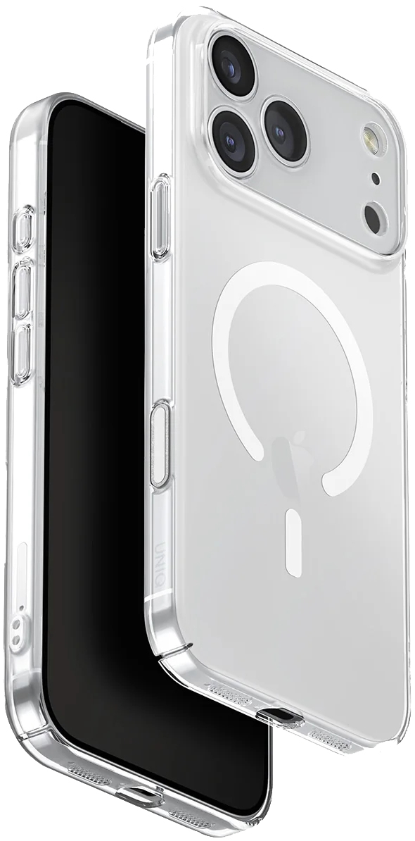 Чехол Uniq AirSuit с MagSafe для iPhone 17 Pro Max, прозрачный (IP6.9P(2025)-ASMGCLRW)