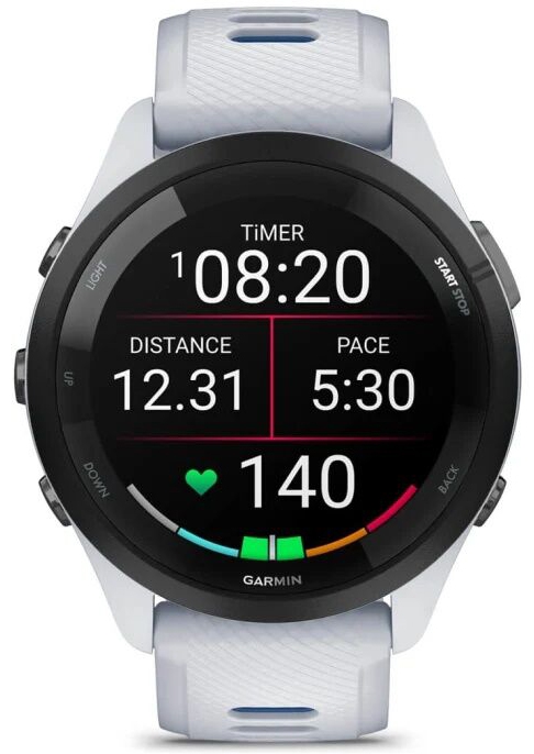 Garmin Forerunner 265, белый (010-02810-11)